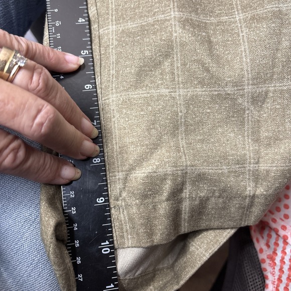 Pro Tour Men's Cool Play Golf Shorts Brown Plaid Size 38 10"inseam - Picture 8 of 9